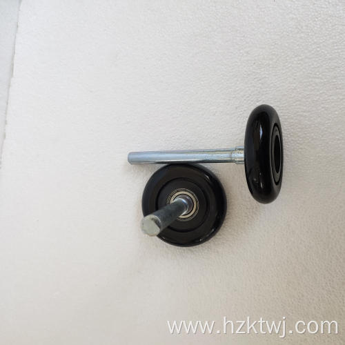 black 3*7 Garage door nylon roller